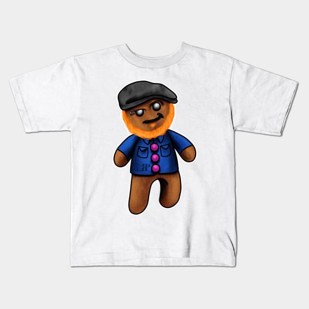 Ginger GingerBead Roger Kids T-Shirt by RogerPrice00x